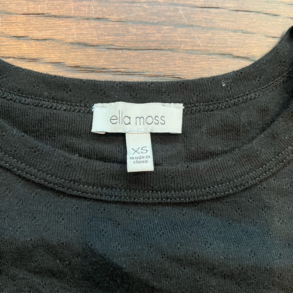Ella moss puff sleeve top - Picture 2 of 2